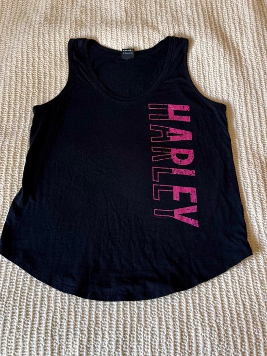 Harley-Davidson Tops - Vintage 2000s Harley Davidson Pink Tank Top